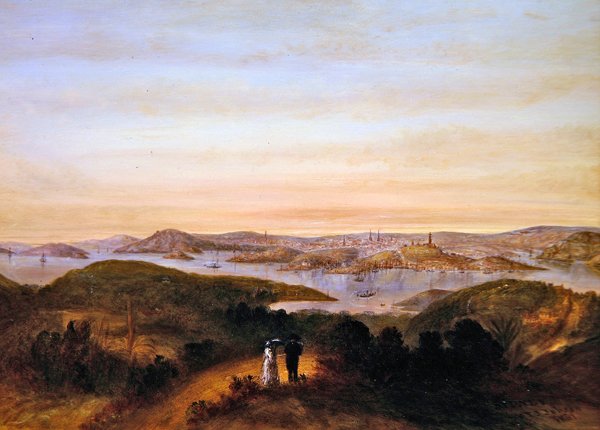 Sydney fra North Shore av Frederick James Jobson