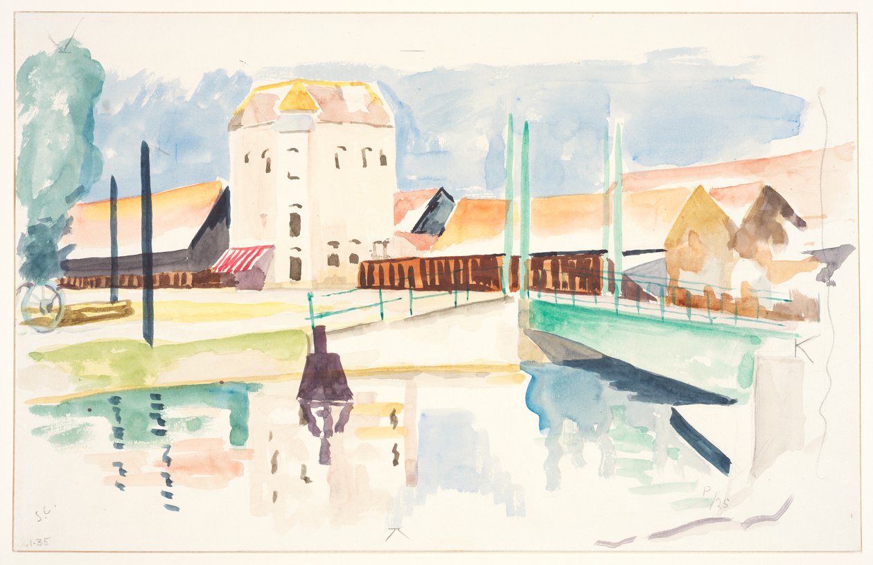 Bro og bygninger av Frederick James Porter