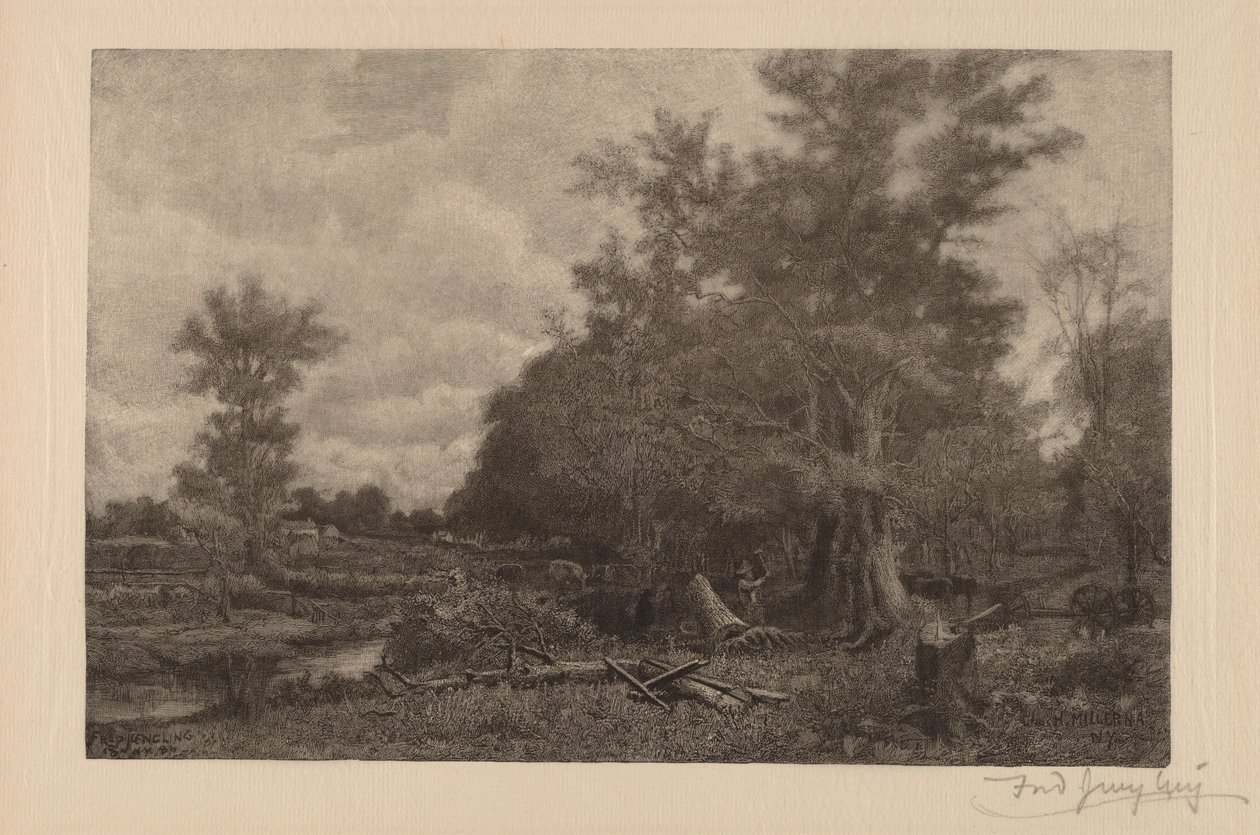 Uten tittel (New York Landscape) av Frederick Juengling