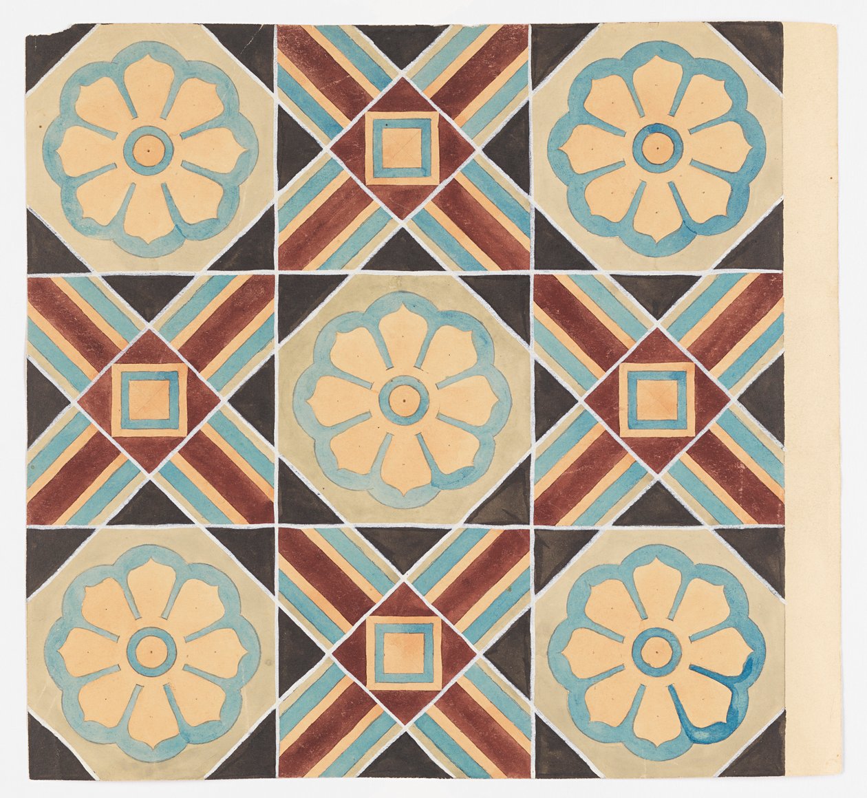 Flisdesign av Frederick Krieg