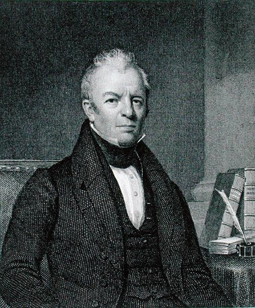 James Kent (1763-1847) gravert av Asher Brown Durand (1796-1886) (gravering) av Frederick R. (after) Spencer