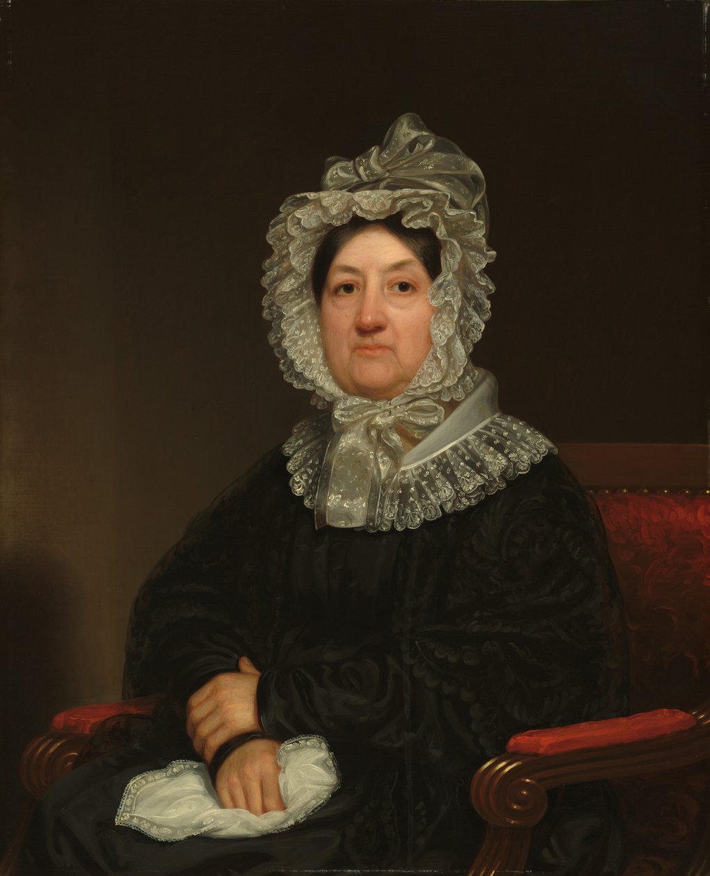 Frances Ludlum Morris (Mrs. Robert Morris) (?) av Frederick R. Spencer