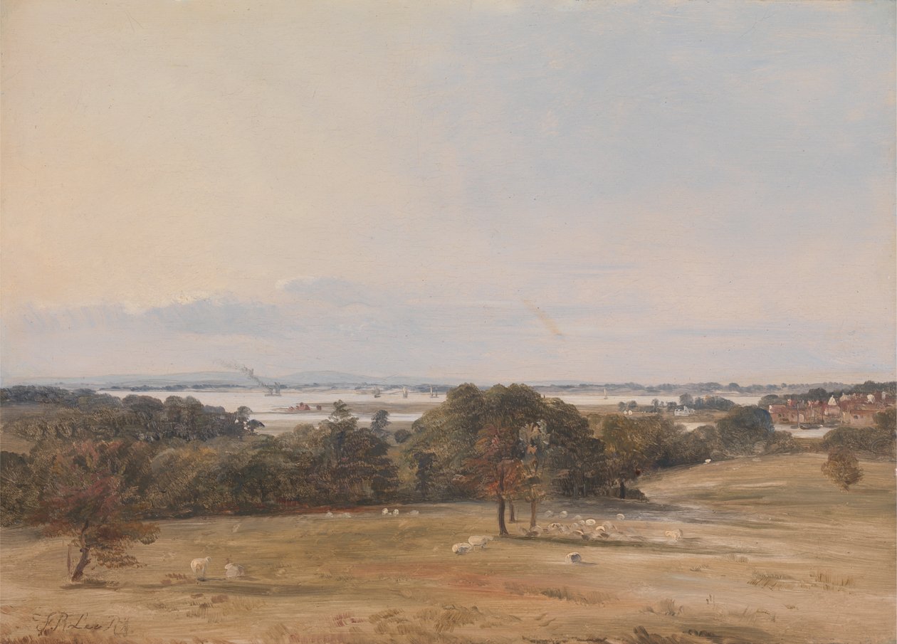 Southampton Water, nær Hamble av Frederick Richard Lee