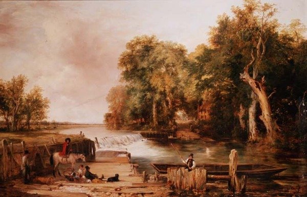 Venter på fergen av Frederick Richard Lee