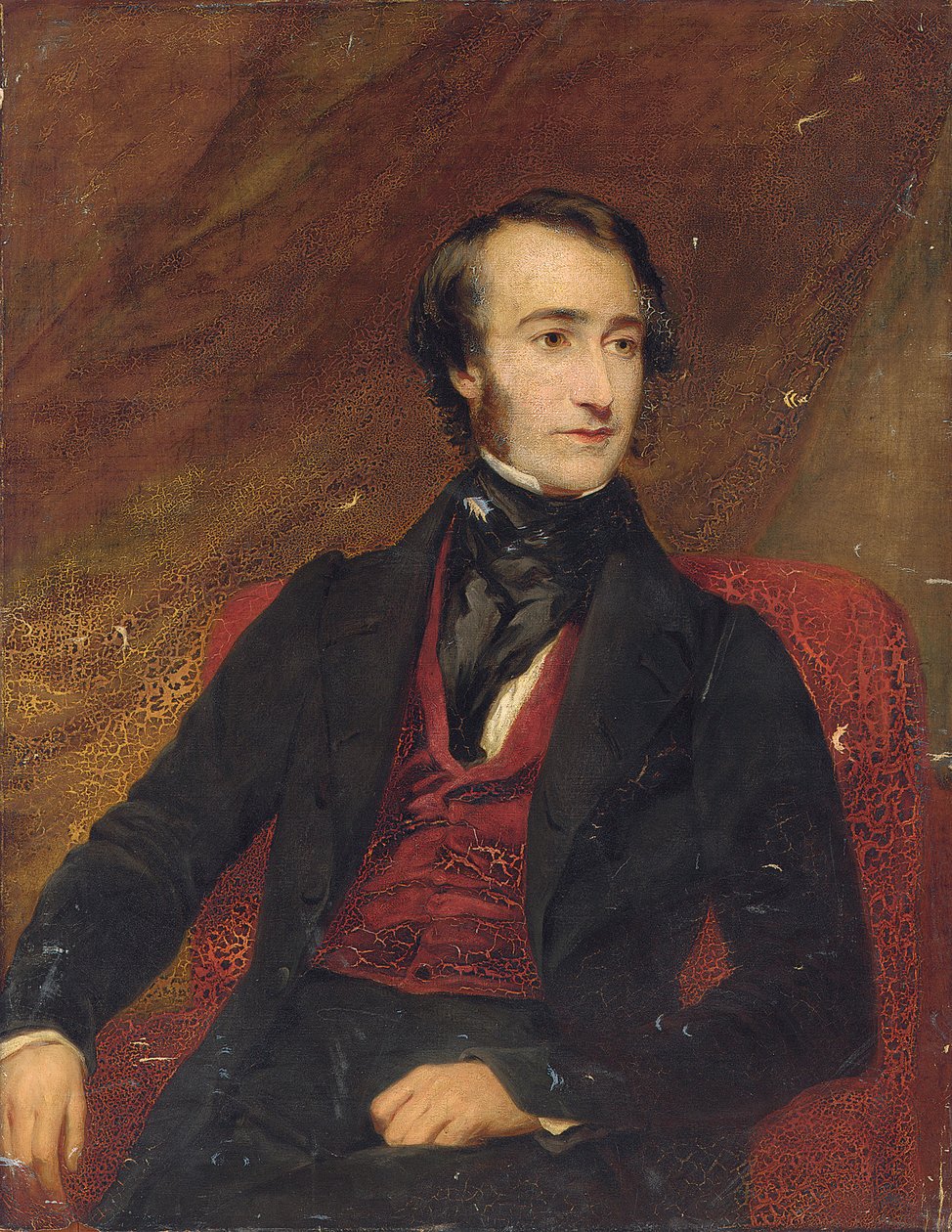 Portrett av Sir Edward Colebrooke, 1843 av Frederick Richard Say