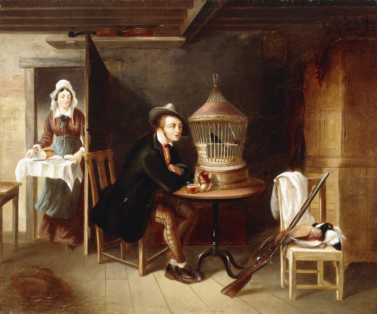 Hans favoritt kjæledyr, 1883 av Frederick Rondel