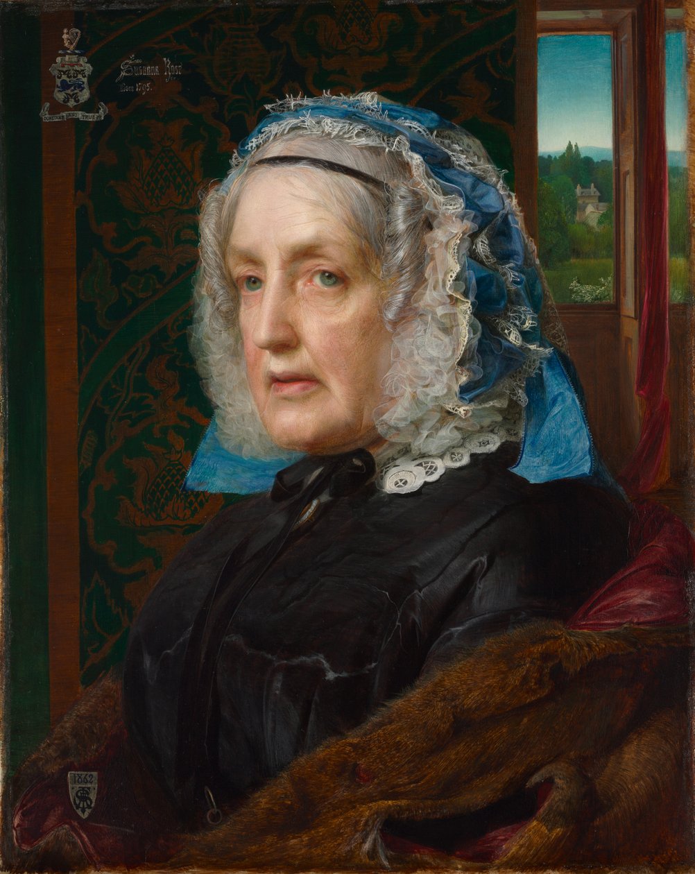 Portrett av Susanna Rose av Frederick Sandys