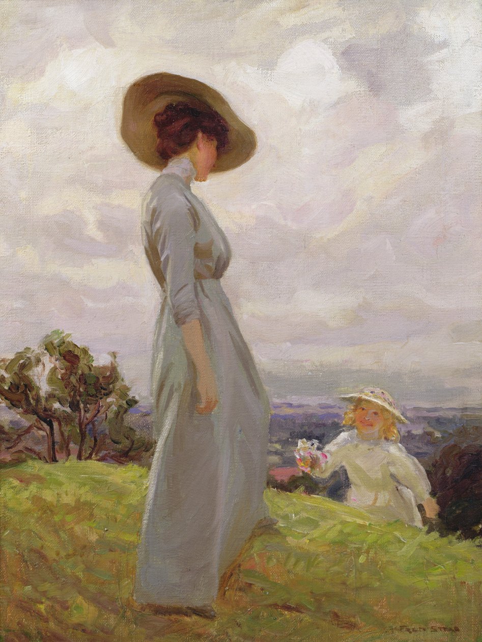 Klatring opp åssiden av Frederick Stead