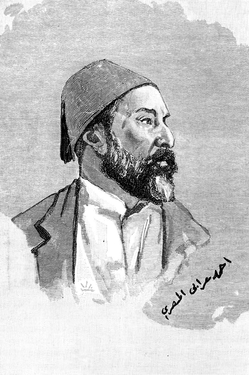 Ahmed Orabi Pasha , egyptisk general og opprører, 1900. av Frederick Villiers