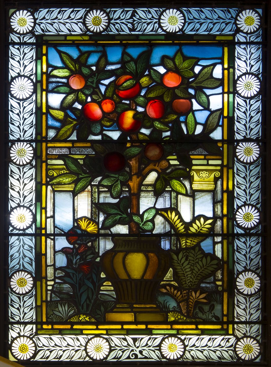 London, Thomas Goode Showroom, South Audley Street, GE Cooke, tilskrevet Frederick Vincent Hart (1843-1914), Fruiting Shrub, 1876 av Frederick Vincent Hart
