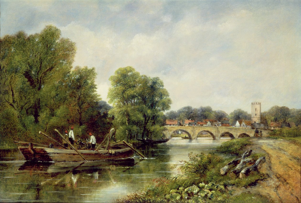 Broen ved Henley-on-Thames av Frederick Waters Watts
