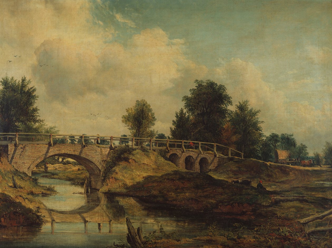 Broen over elven Stour av Frederick Waters Watts