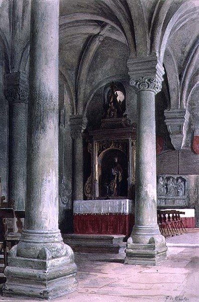 St. Eucharius-kapellet, Nürnberg av Frederick William Burton