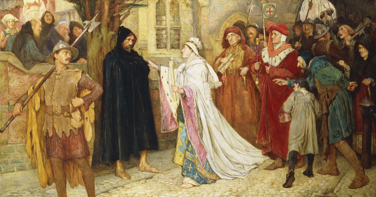 The Penance of the Duchess of Gloucester, 1902 av Frederick William Davis