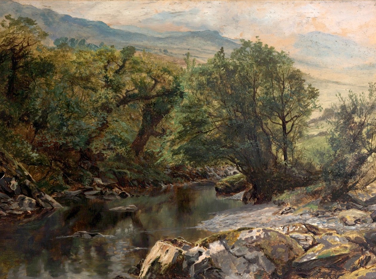 Basseng i Colwyn, Nord-Wales av Frederick William Hayes