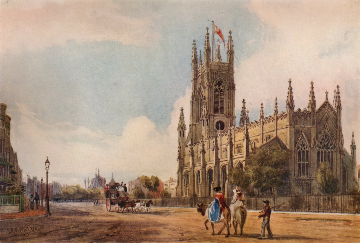 St. Peters kirke, Brighton, 1840, 1938 av Frederick William Woledge
