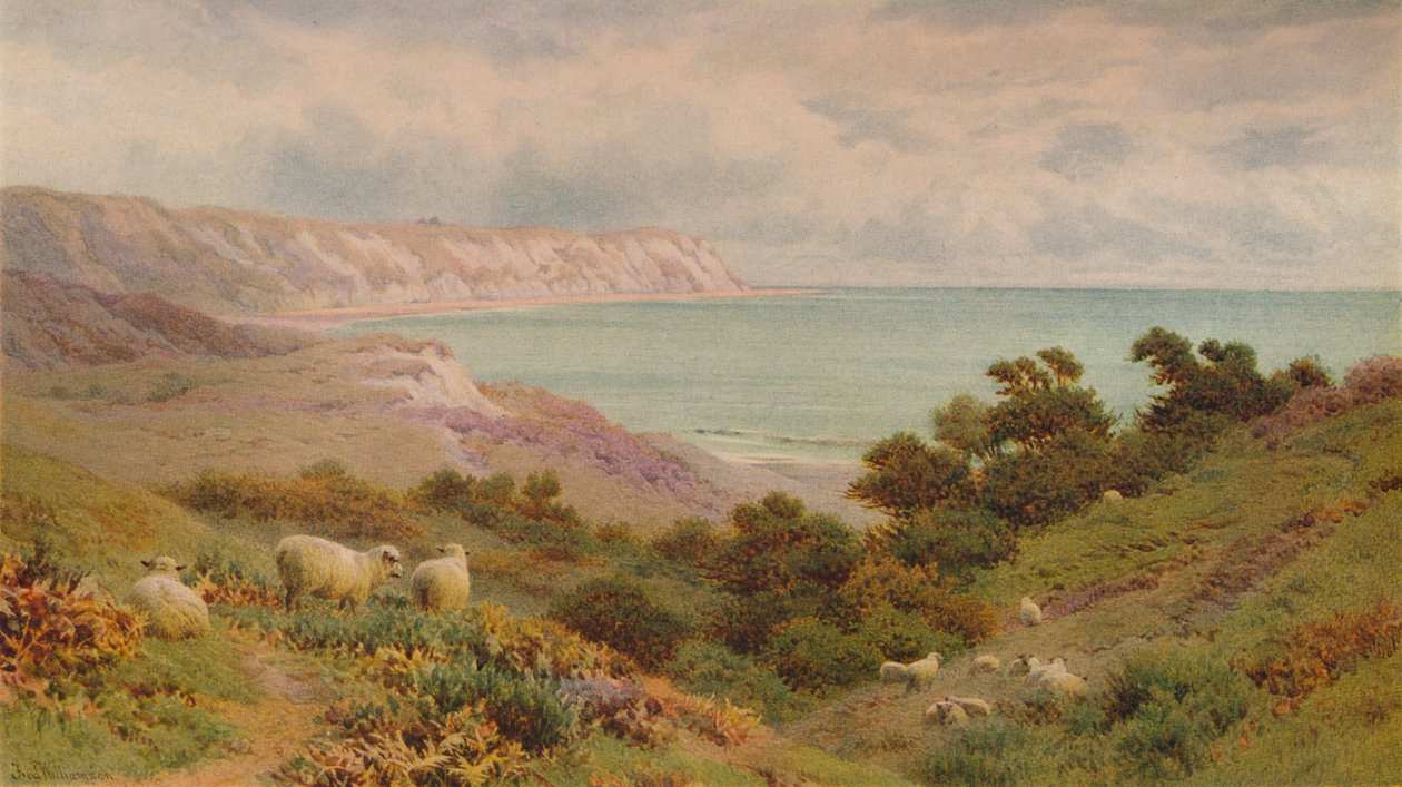 The Warren, Folkestone', c1876, 1938 av Frederick Williamson