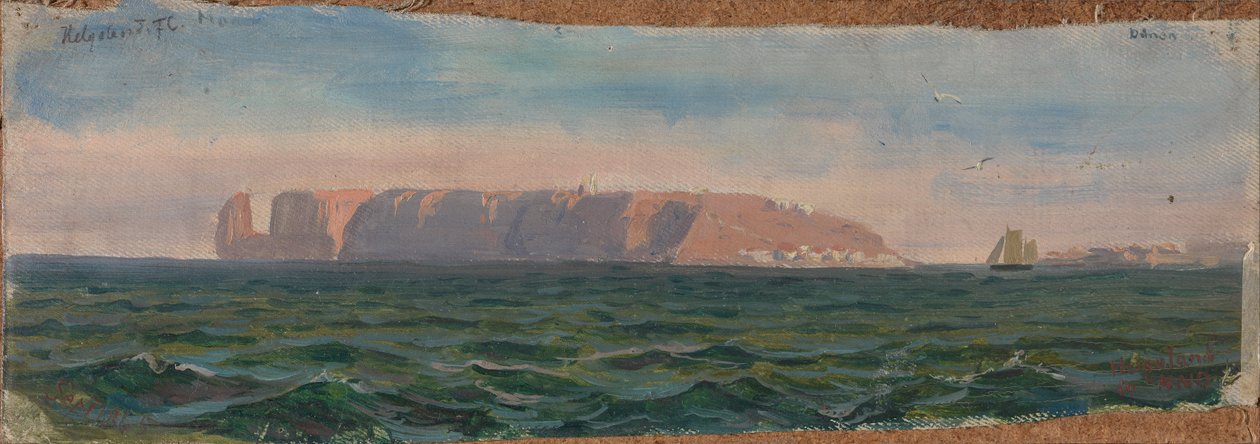 Utenfor Helgoland av Frederik Collett
