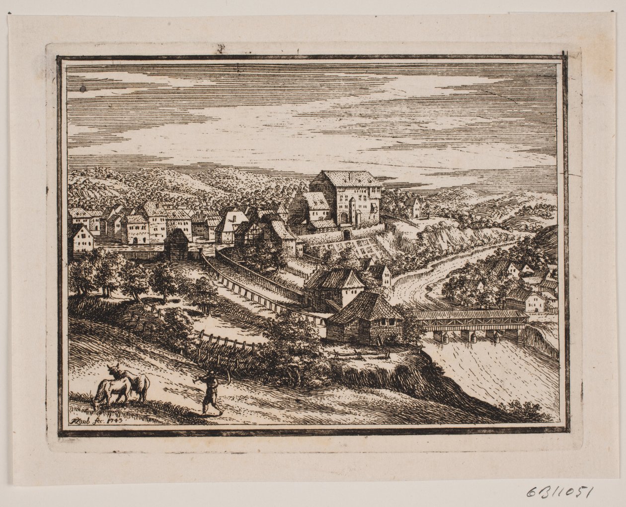 Prospekt af en stad   1267739   no       norwegian Successfully Translated  Original: Illustration from Torquato Tassos Gerusalemme Liberata Translat: Illustration from Torquato Tasso