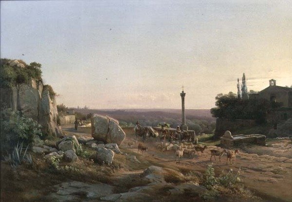 Nær brønnen, Tivoli, nær Roma av Frederik Rohde
