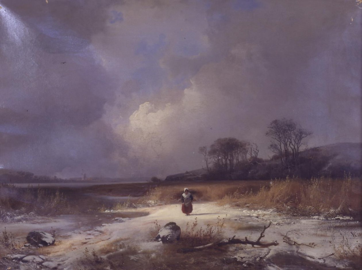 Vinterlandskap av Frederik Rohde