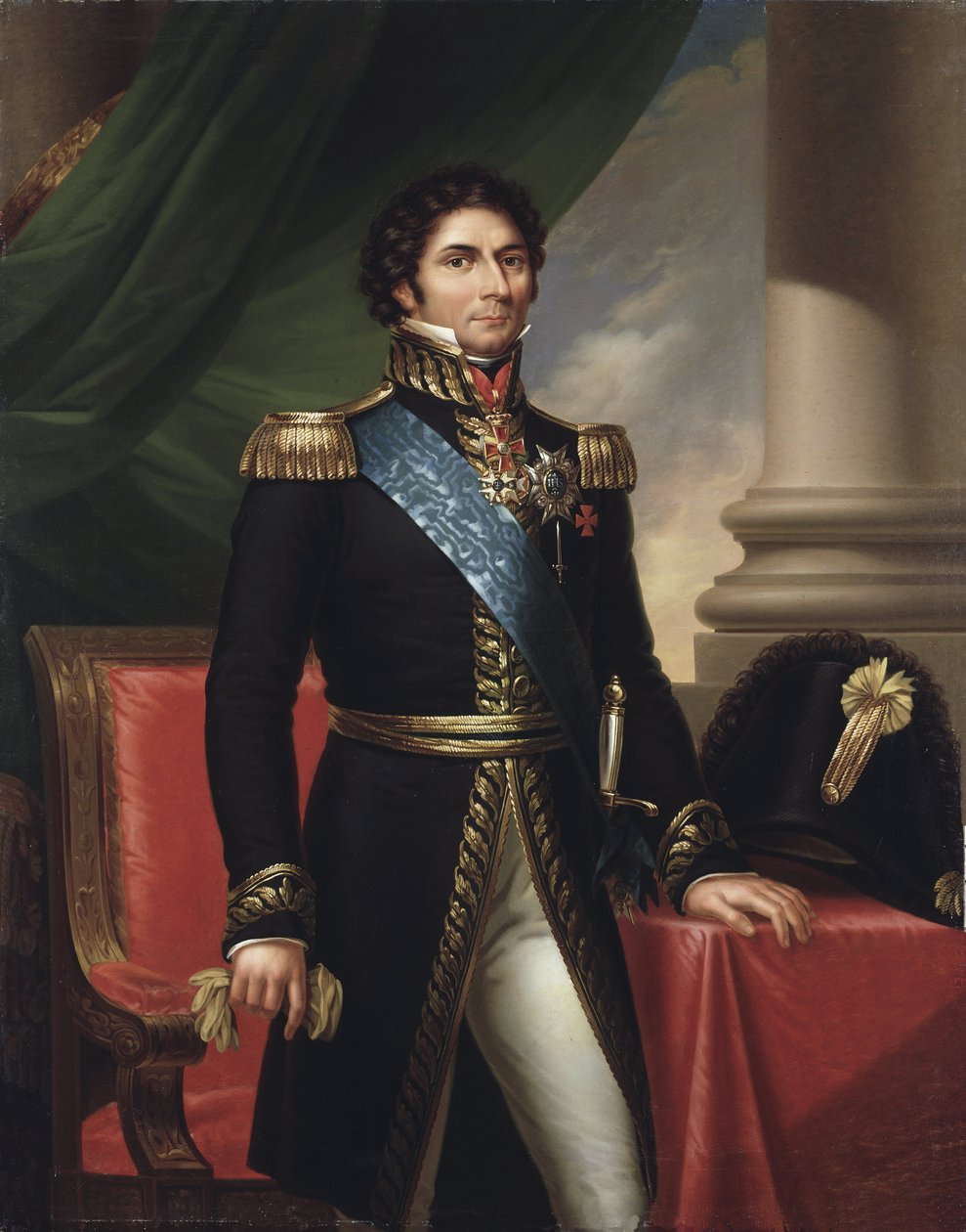 Portrett av Jean Baptiste Jules Bernadotte av Fredric Westin