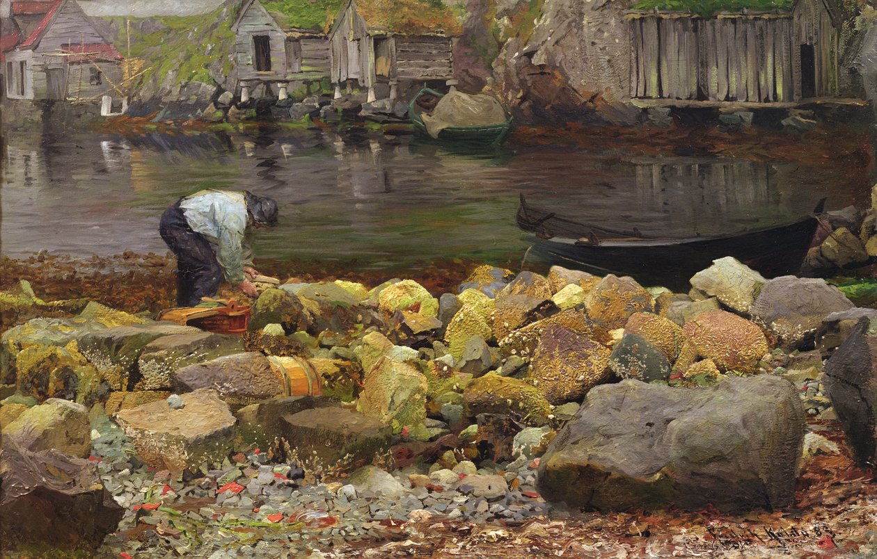Ved Fisher Shack av Fredrik Kolstoe
