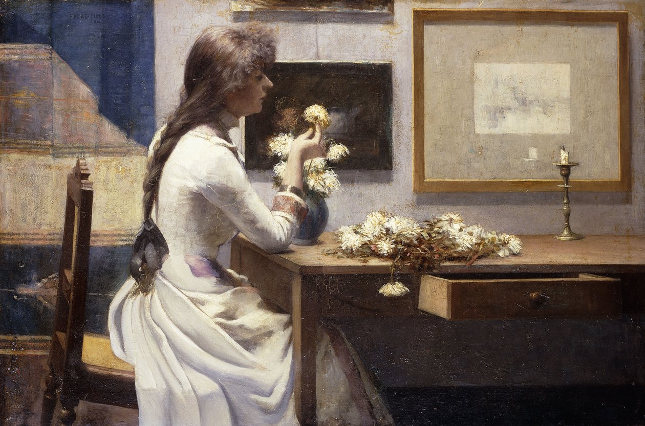 Om morgenen; Le matin, 1889 av Freke Field