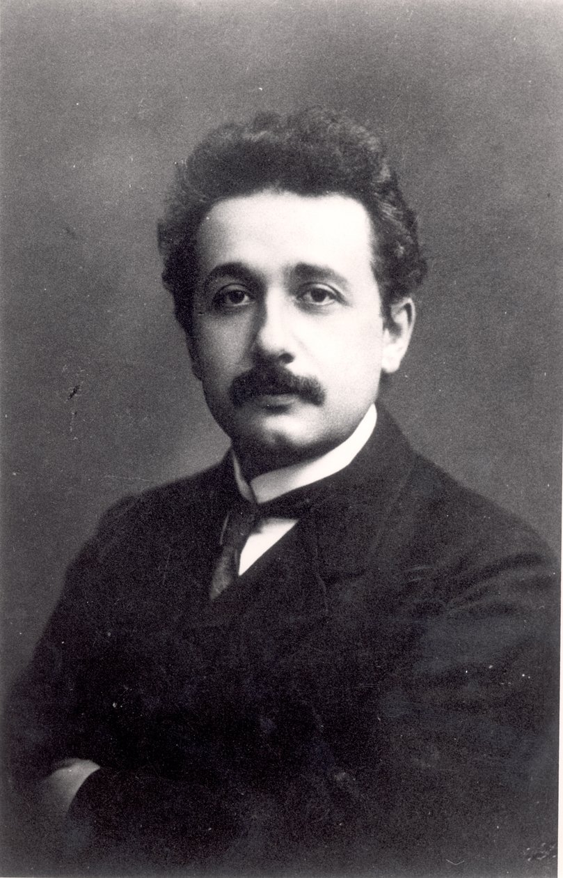 Albert Einstein (1879-1955) 1911 av French Photographer