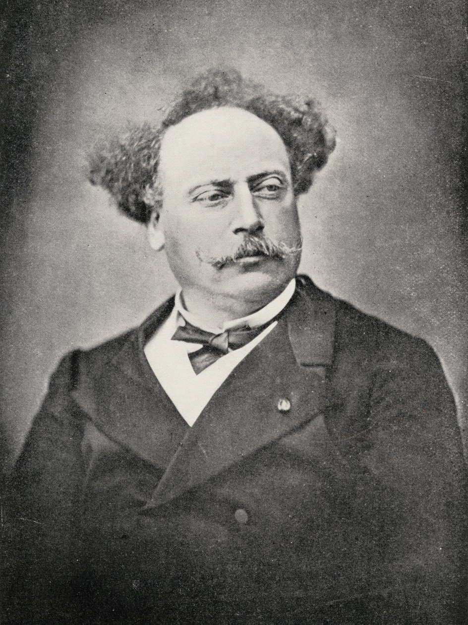 Alexandre Dumas Fils (1824-95) av French Photographer