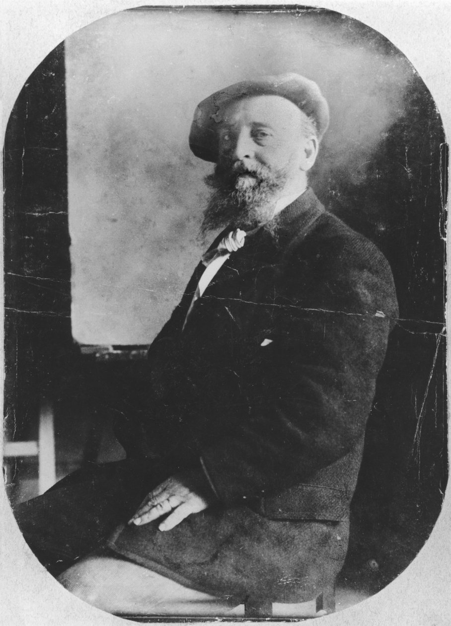 Alfred Sisley (1839-99) ca. 1895 av French Photographer