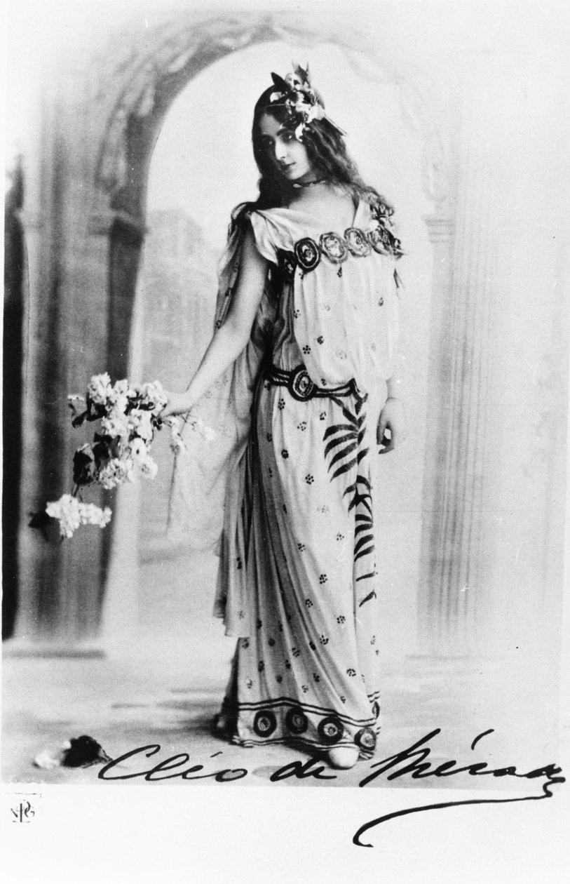 Cleo de Merode, ca. 1890-tallet av French Photographer