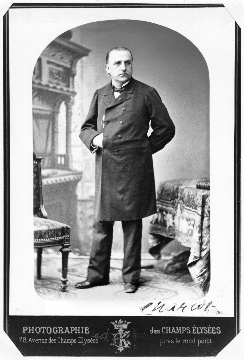 Doktor Jean Martin Charcot (1825-93) av French Photographer