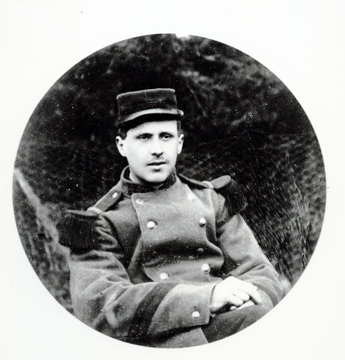 Jules-Andre Peugeot, første franske soldat som ble drept i første verdenskrig 2. august 1914 av French Photographer