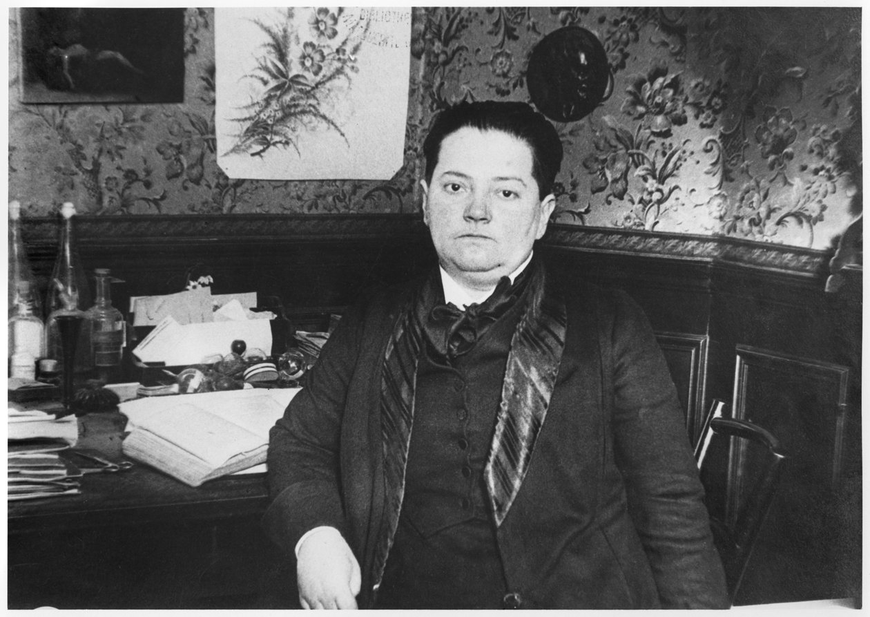 Madeleine Pelletier (1874-1939) ca. 1910 av French Photographer