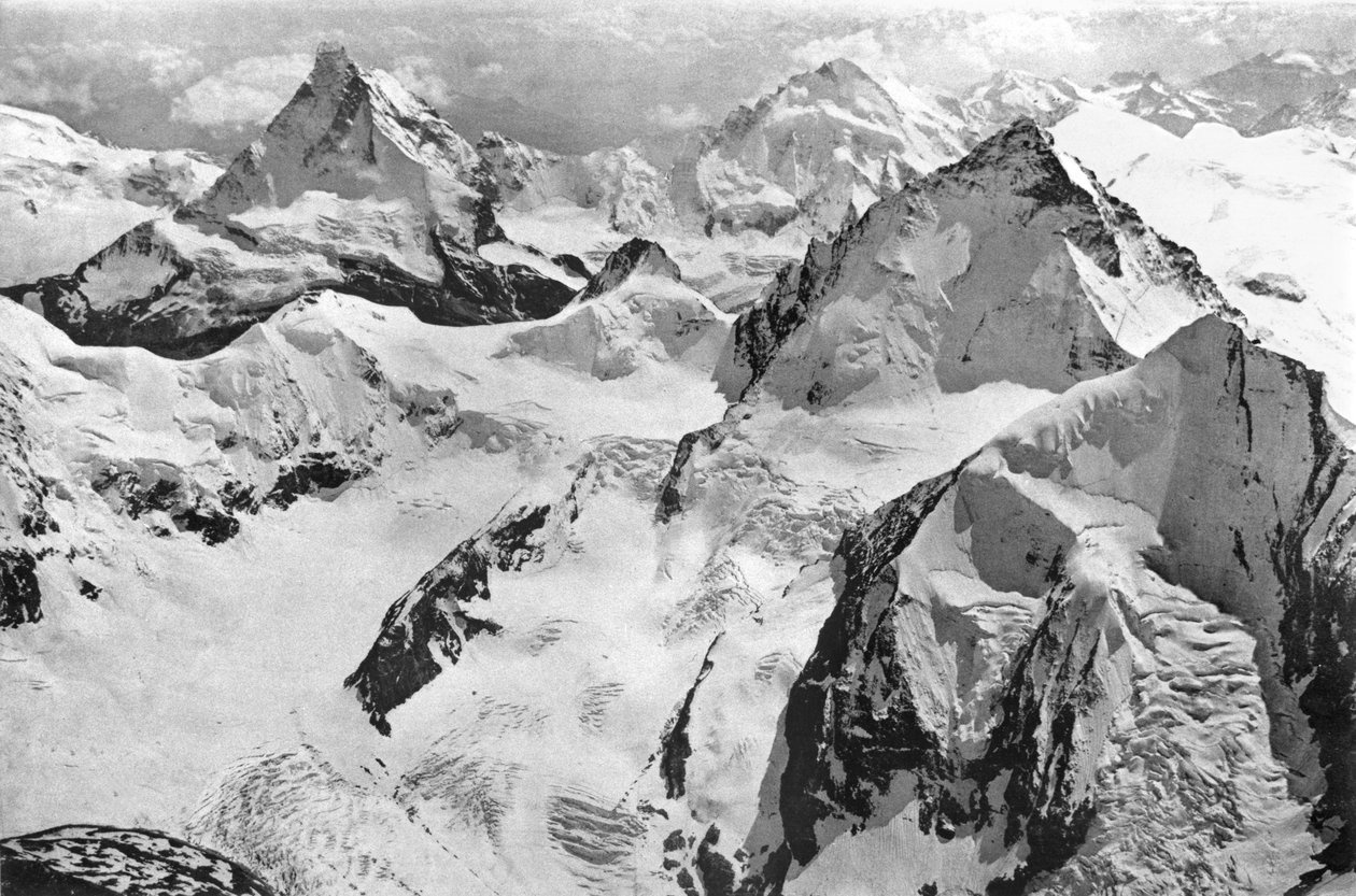 Mount Cervin, ca. 1900 av French Photographer