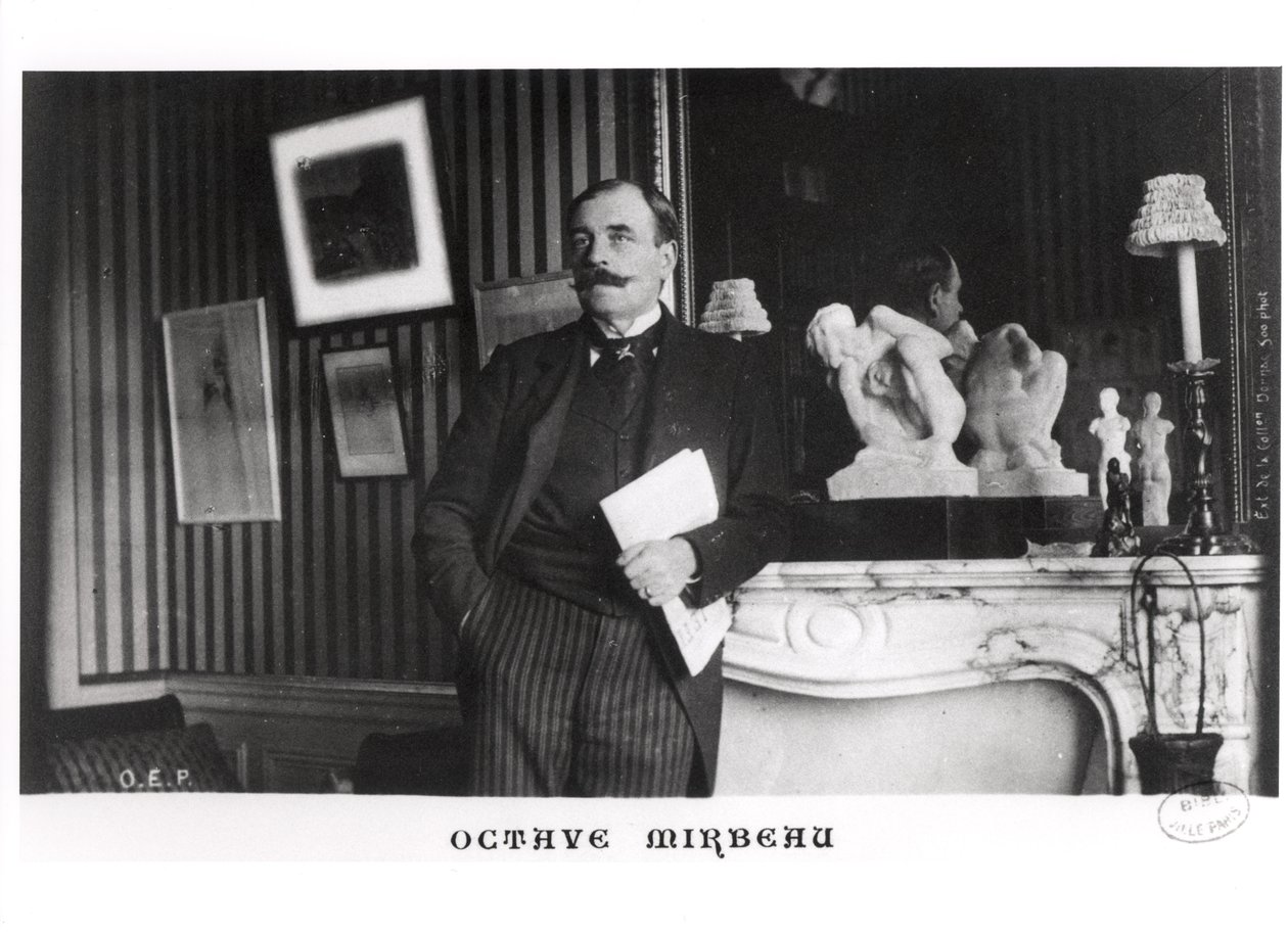 Octave Mirbeau (1848–1917) av French Photographer