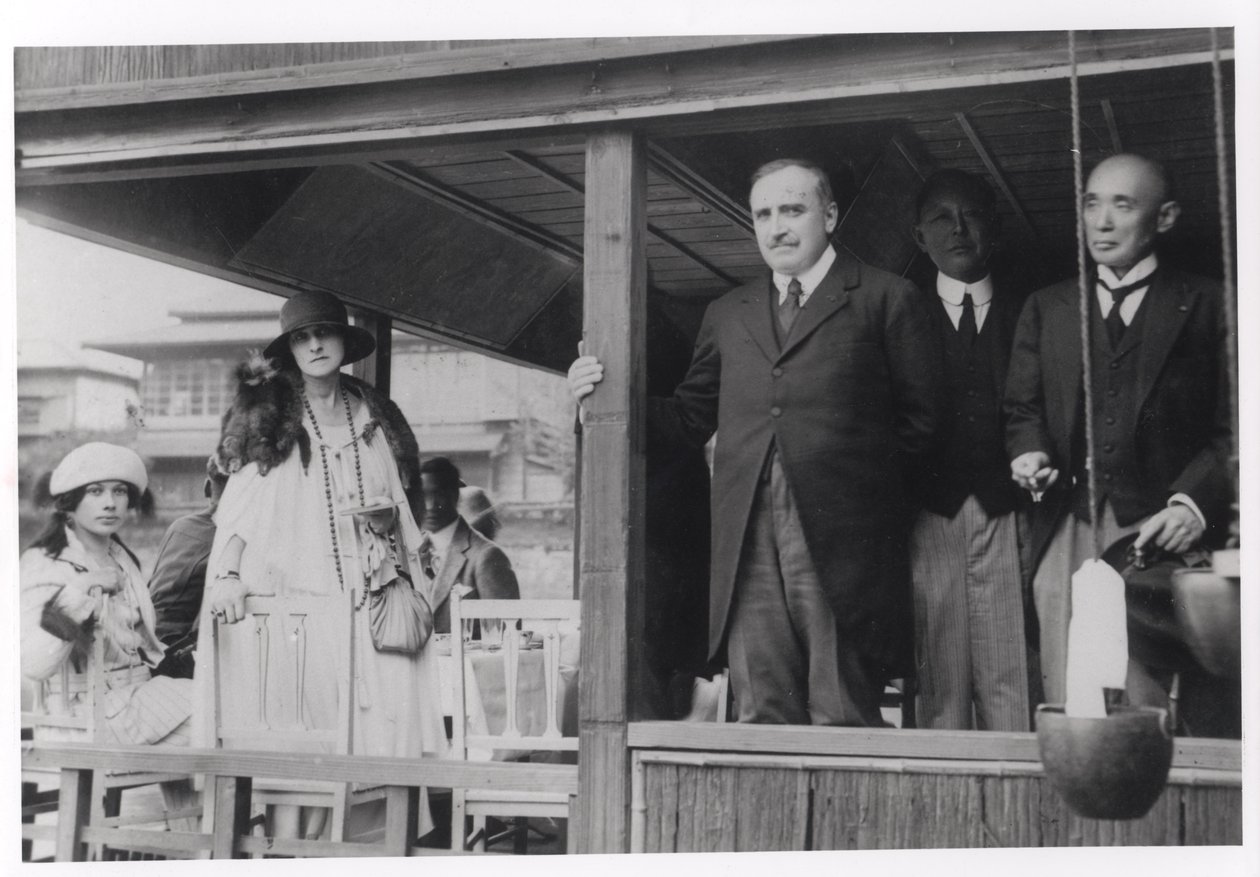 Paul Claudel (1868-1955) i Japan, 1921 av French Photographer