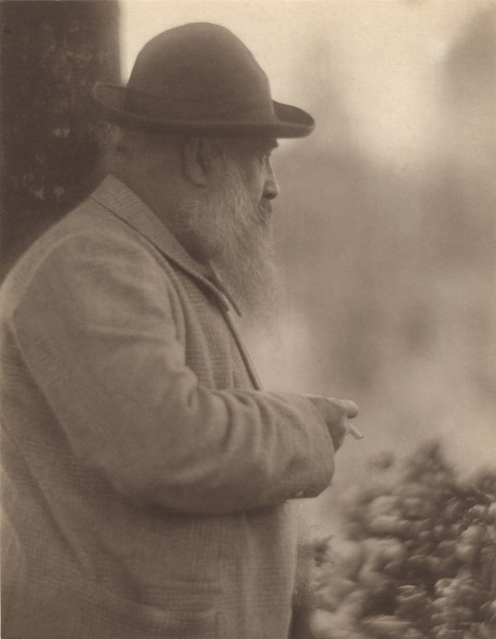 Portrett av Claude Monet (1841-1926) 27. august 1905 av French Photographer