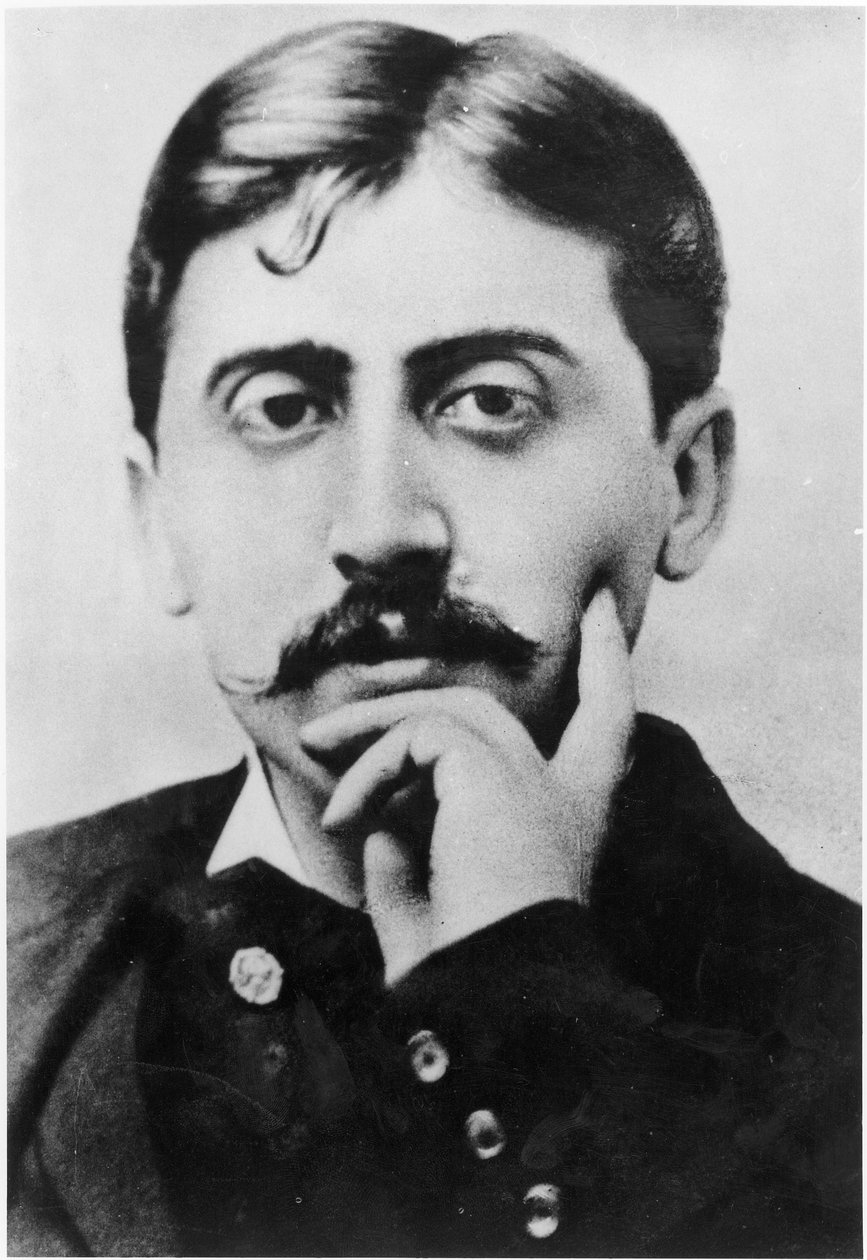 Portrett av Marcel Proust (1871-1922) 1900 av French Photographer