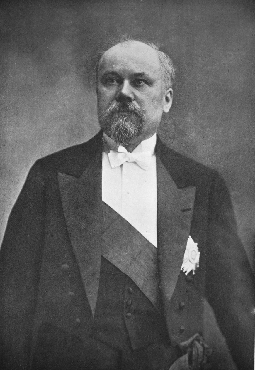 Den franske republikkens president, M. Raymond Poincare av French Photographer