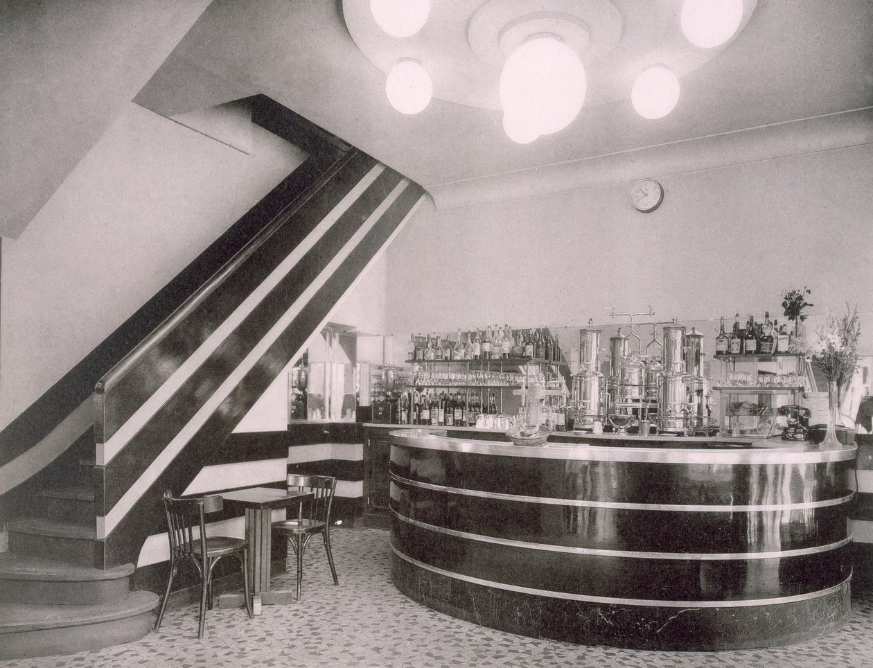 The Bar Torcy, designet av Deschanel og J. Dussolier, 1920-tallet av French Photographer