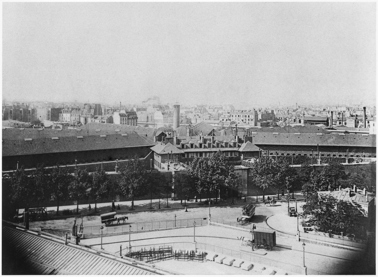 Mazas-fengselet, Paris, ca. 1900 av French Photographer