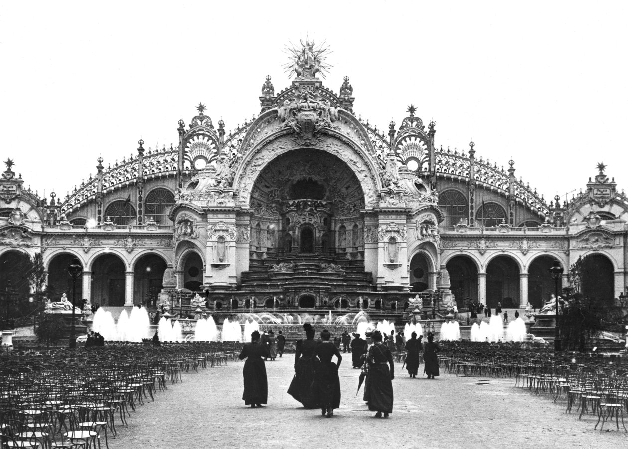 Elektrisitetspalasset på verdensutstillingen i 1900, 1900 av French Photographer
