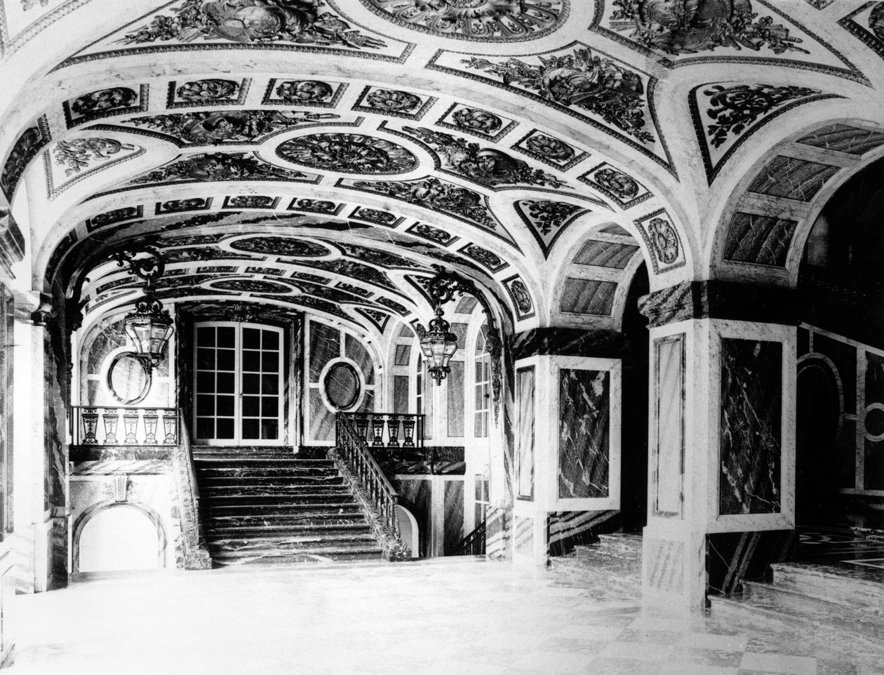 Vestibylen til Palais Rose, Paris av French Photographer