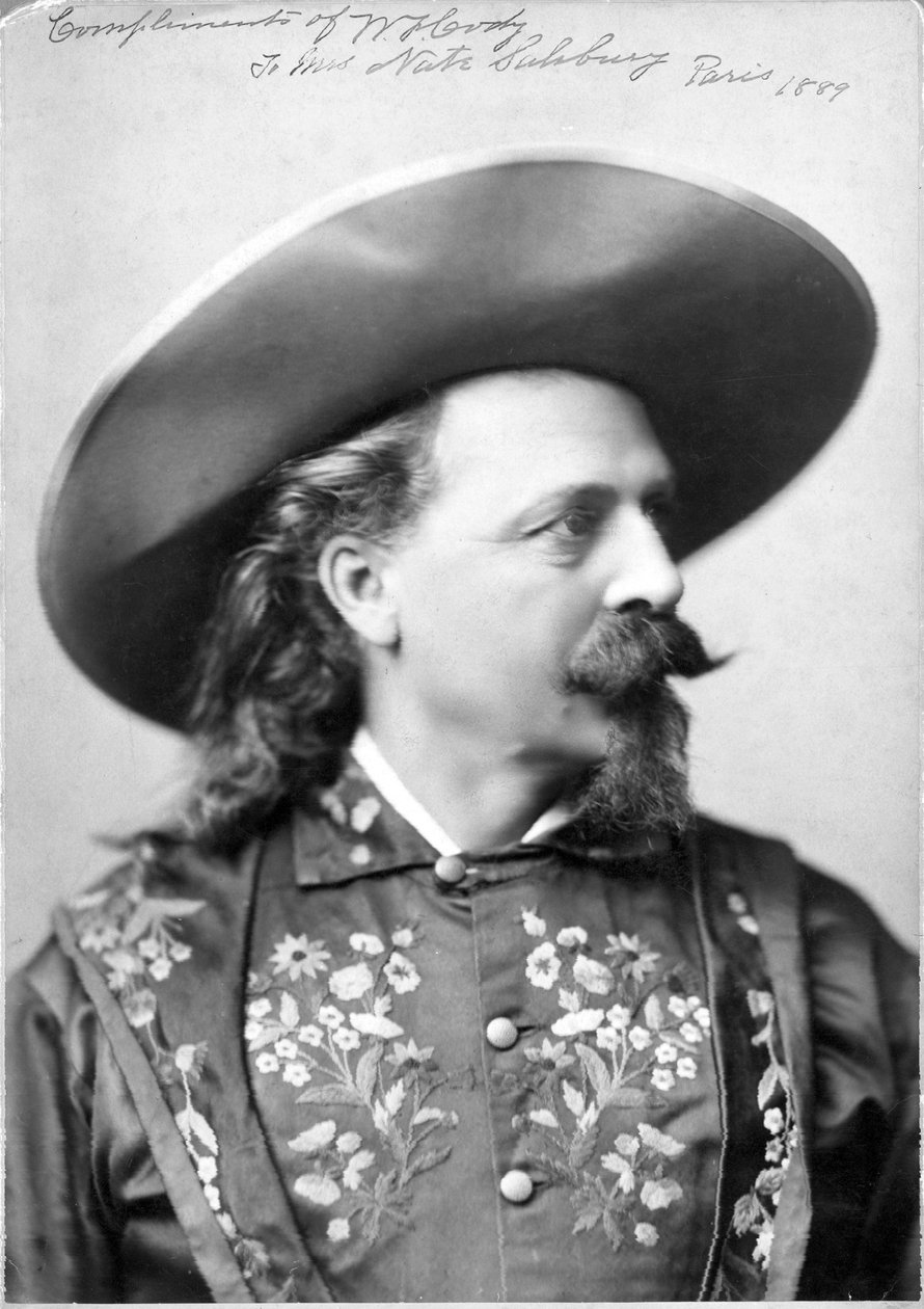 William Frederick Cody, ca. 1889 av French Photographer