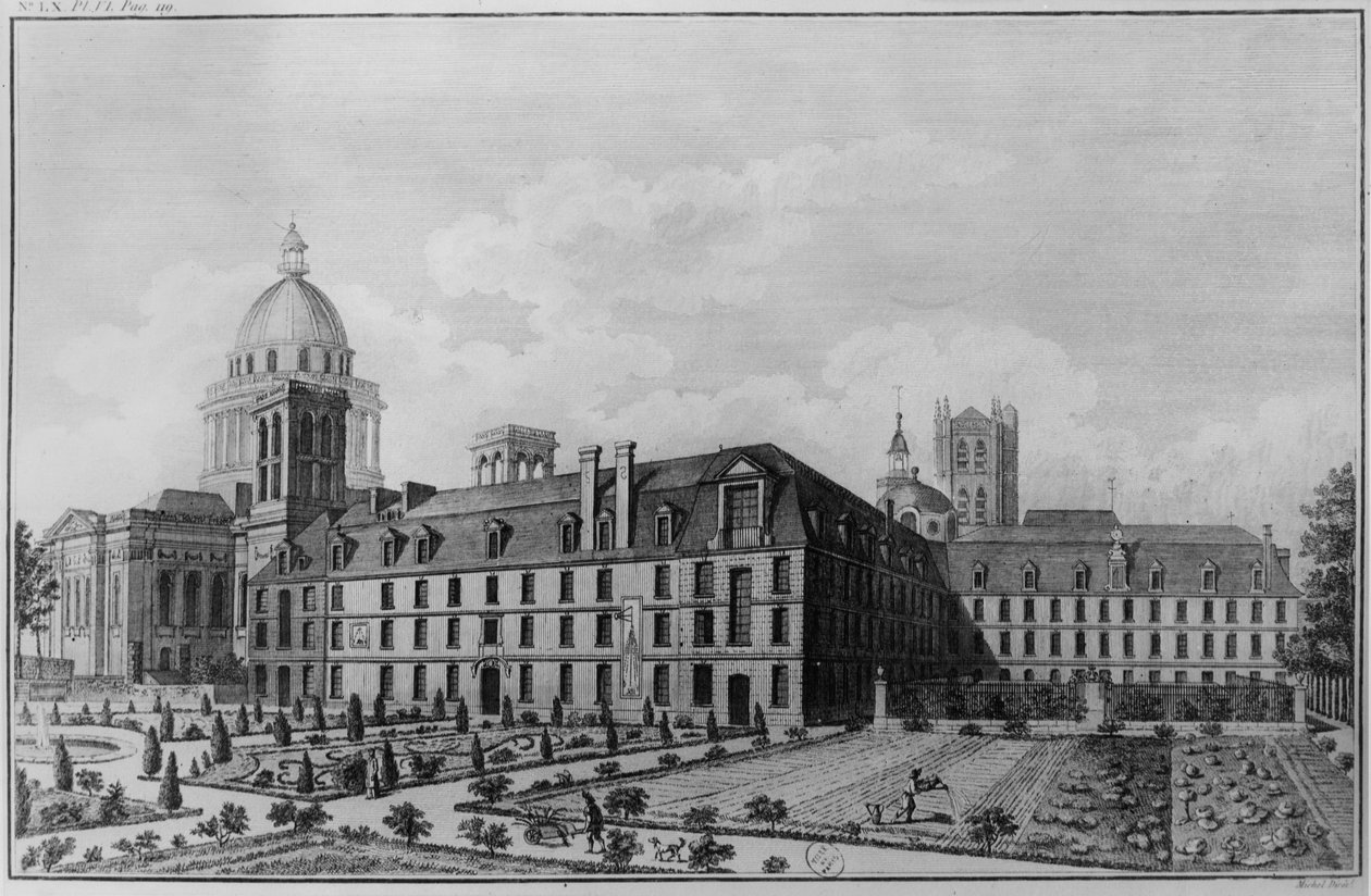 Abbey Saint-Genevieve, Paris av French School