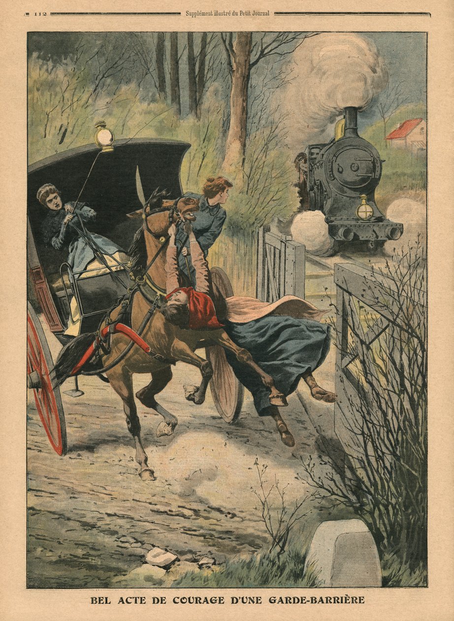 Tapperhet til en planpasser, illustrasjon fra 