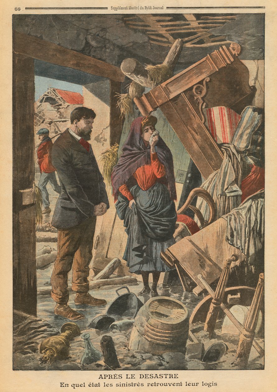 Etter katastrofen, illustrasjon fra 