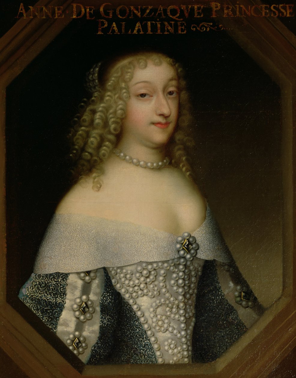 Anne de Gonzaga (1616-84) Prinsesse Palatine av French School